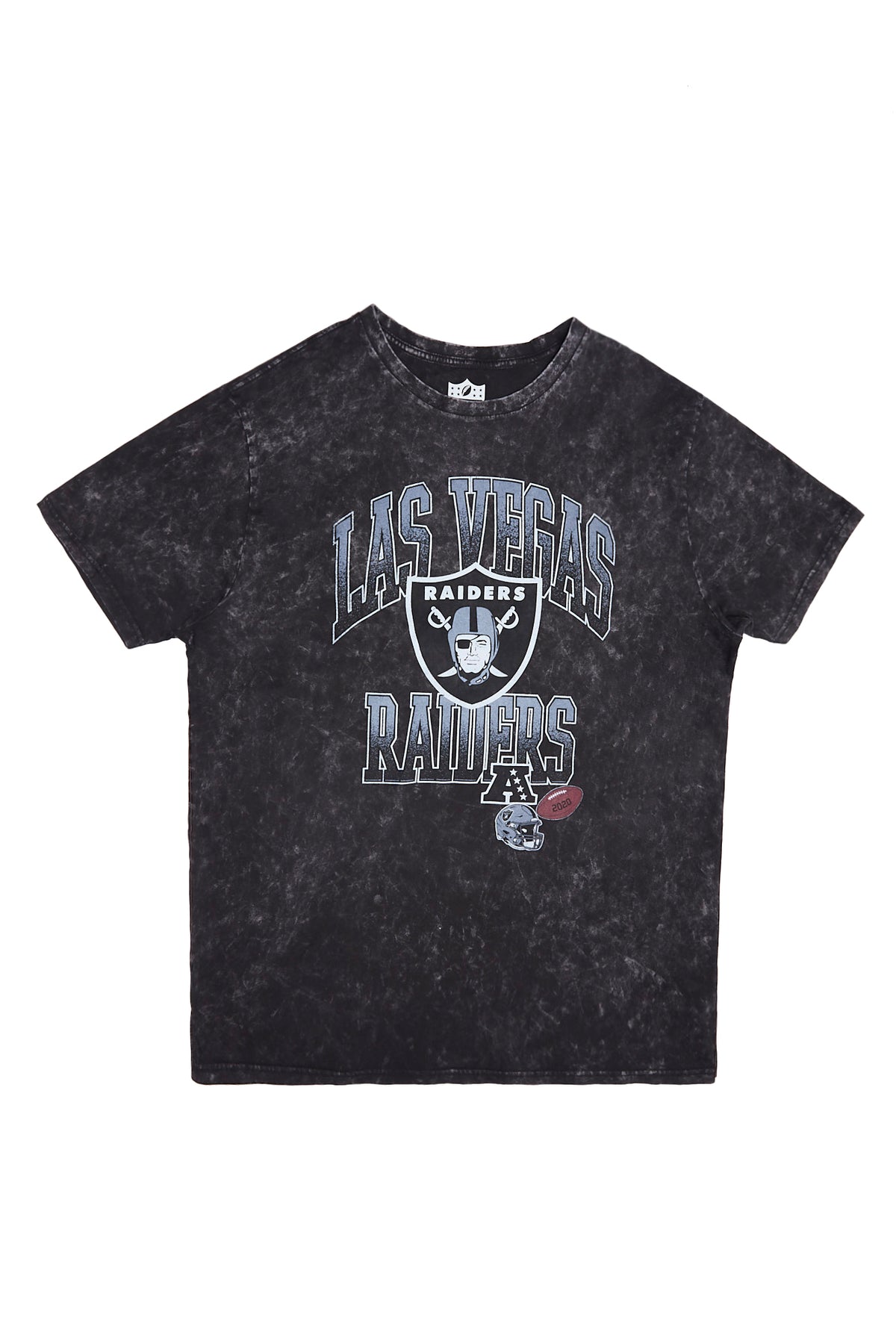 Las Vegas Raiders Graphic Acid Wash Tee