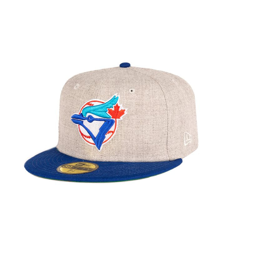 New Era Toronto Blue Jays Worlds Series Cooperstown 59Fifty Fitted Cap Royal Brim Sidepatch