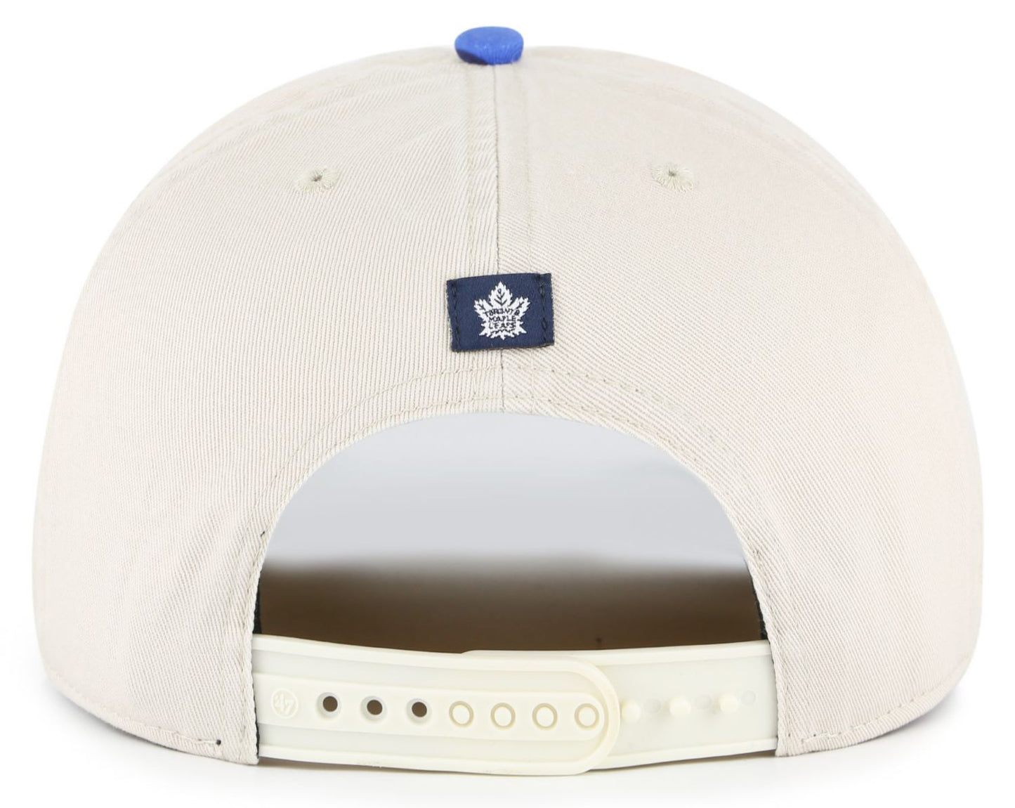'47 NHL Toronto Maple Leafs Fiji Rope Hitch Adjustable Hat - Beige / Blue