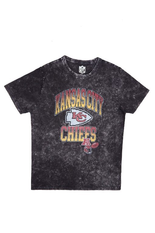 Kansas City Chiefs Graphic Acid Wash Tee