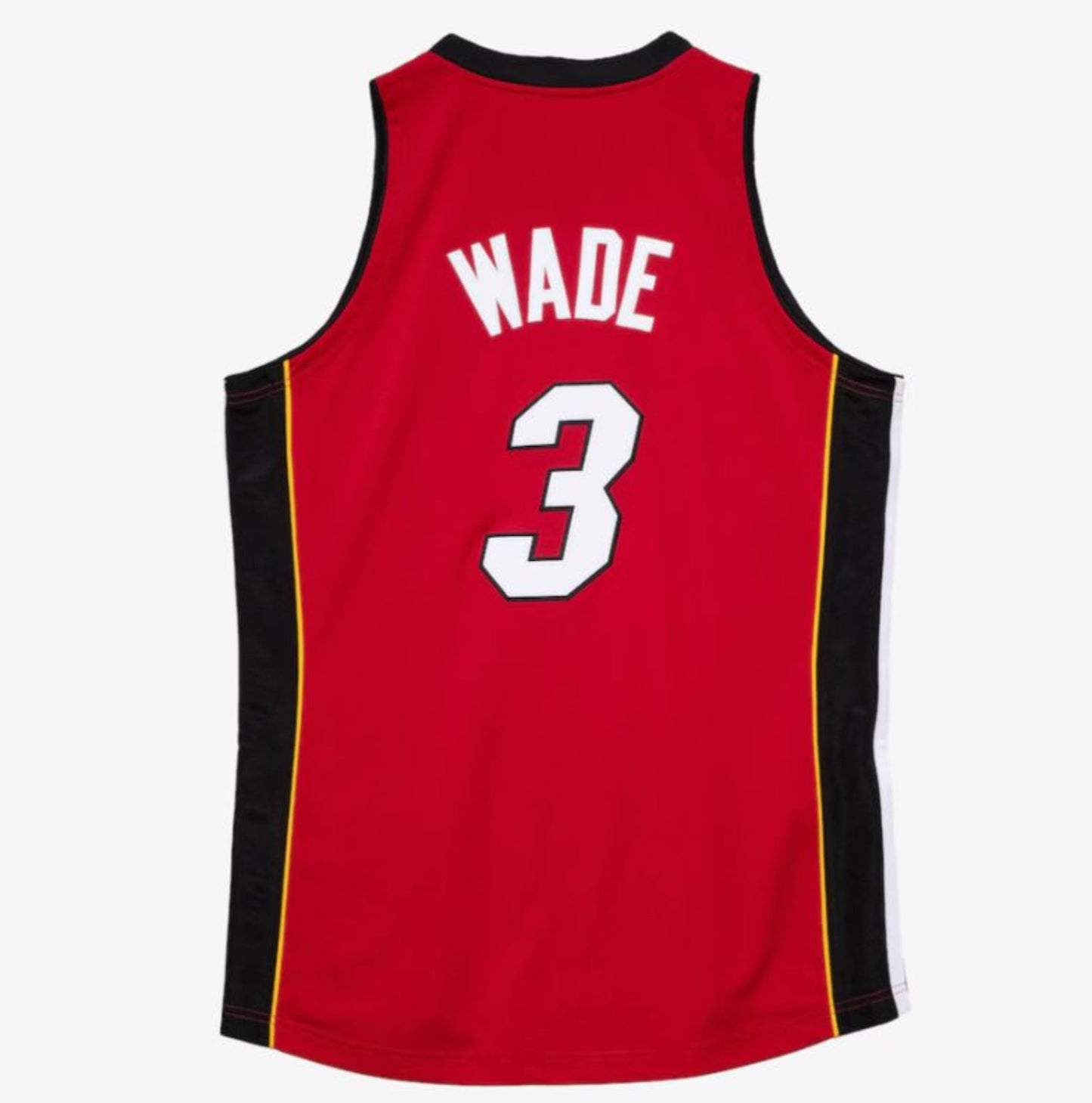 Mitchell & Ness Men's NBA Dwayne Wade Miami Heat 2006 FINALS AUTHENTIC Jersey - Red