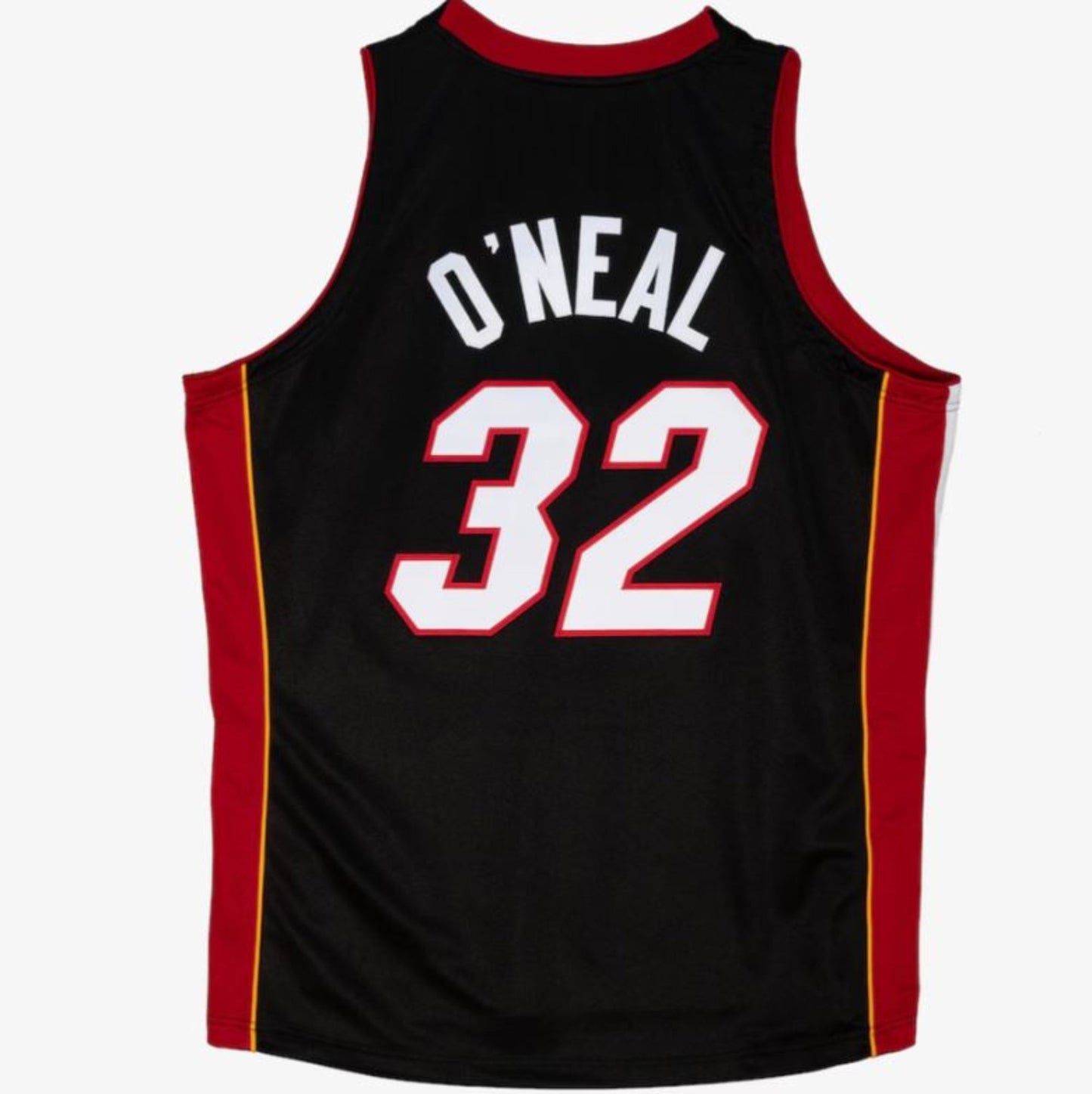 Mitchell & Ness Men's NBA Shaquille O'Neal Miami Heat 2006 FINALS AUTHENTIC Jersey - Black