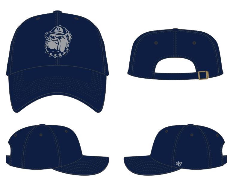 47 NCAA Georgetown Hoyas Adjustable Hat - Navy