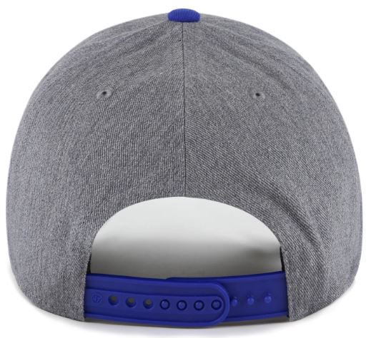 '47 MVP MLB Toronto Blue Jays Granite Script Two Tone Adjustable Snapback Hat - Grey/Blue
