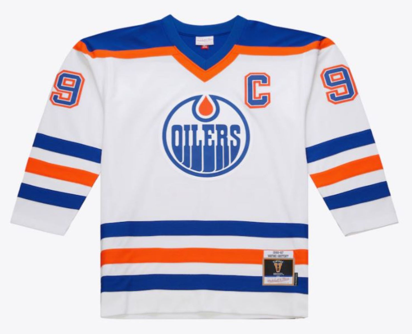 Mitchell & Ness NHL Wayne Gretzky Edmonton Oilers 1976/87 Power Play Jersey - White