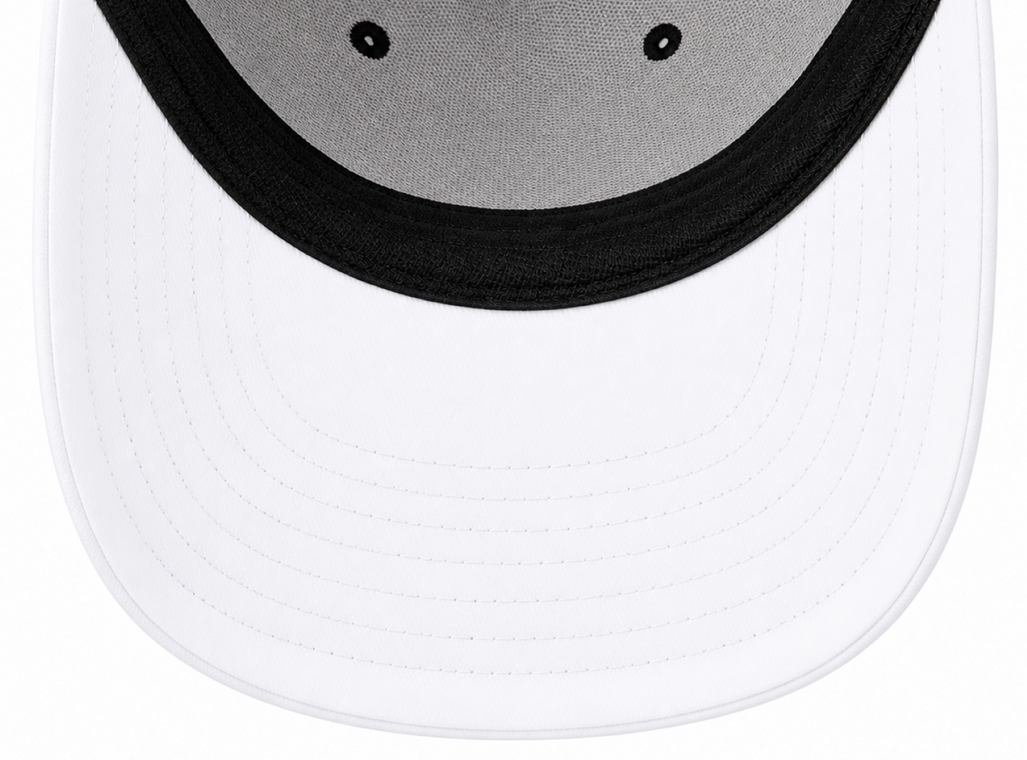Mitchell & Ness NHL Montreal Canadiens Primary Logo Adjustable A-Frame Snapback - White
