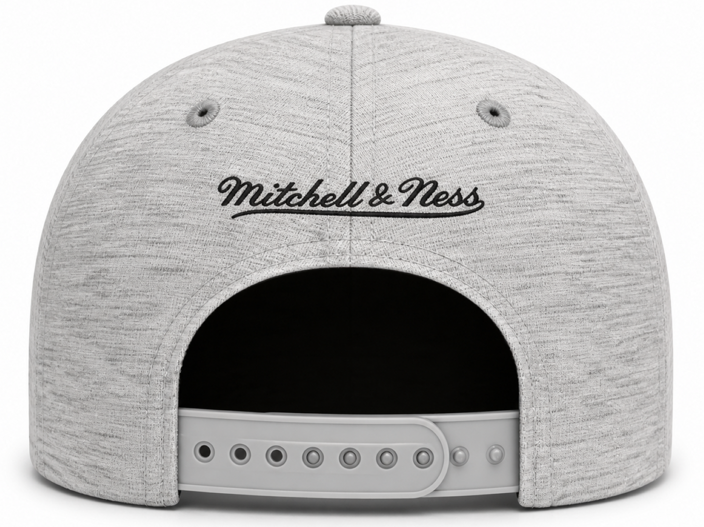 Mitchell & Ness NHL Montreal Canadiens Primary Logo Adjustable A-Frame Snapback - Heather Grey