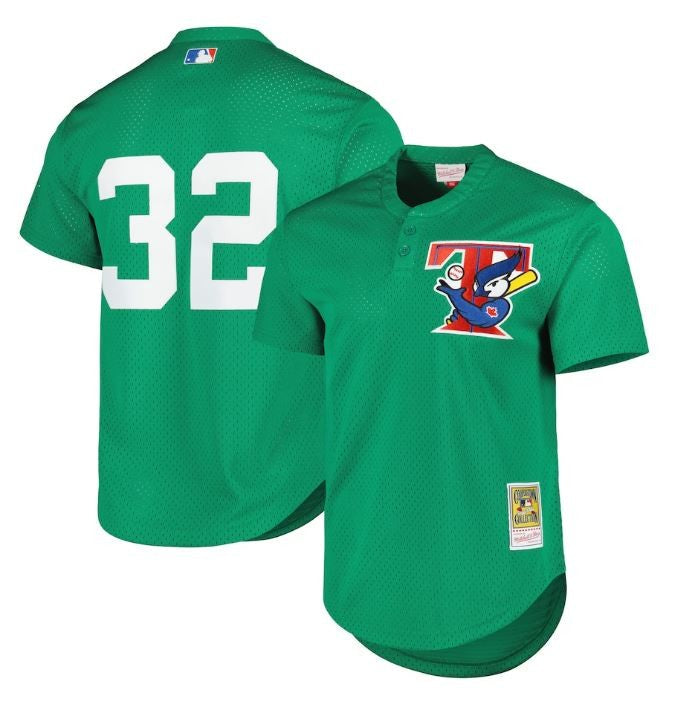 Mitchell & Ness Roy Halladay Toronto Blue Jays Cooperstown Collection Mesh Batting Practice Jersey - Green