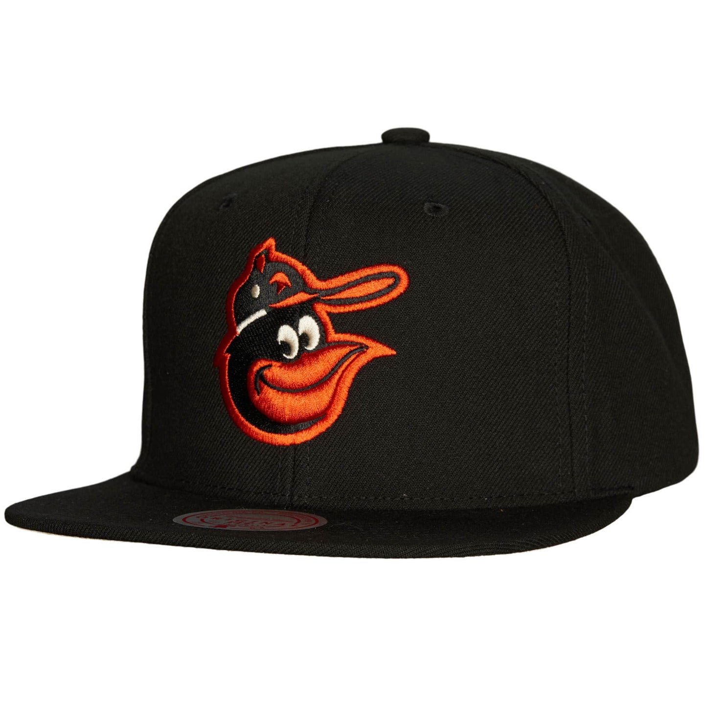 Baltimore Orioles MLB Mitchell & Ness Team Classic Snapback Coop - Black