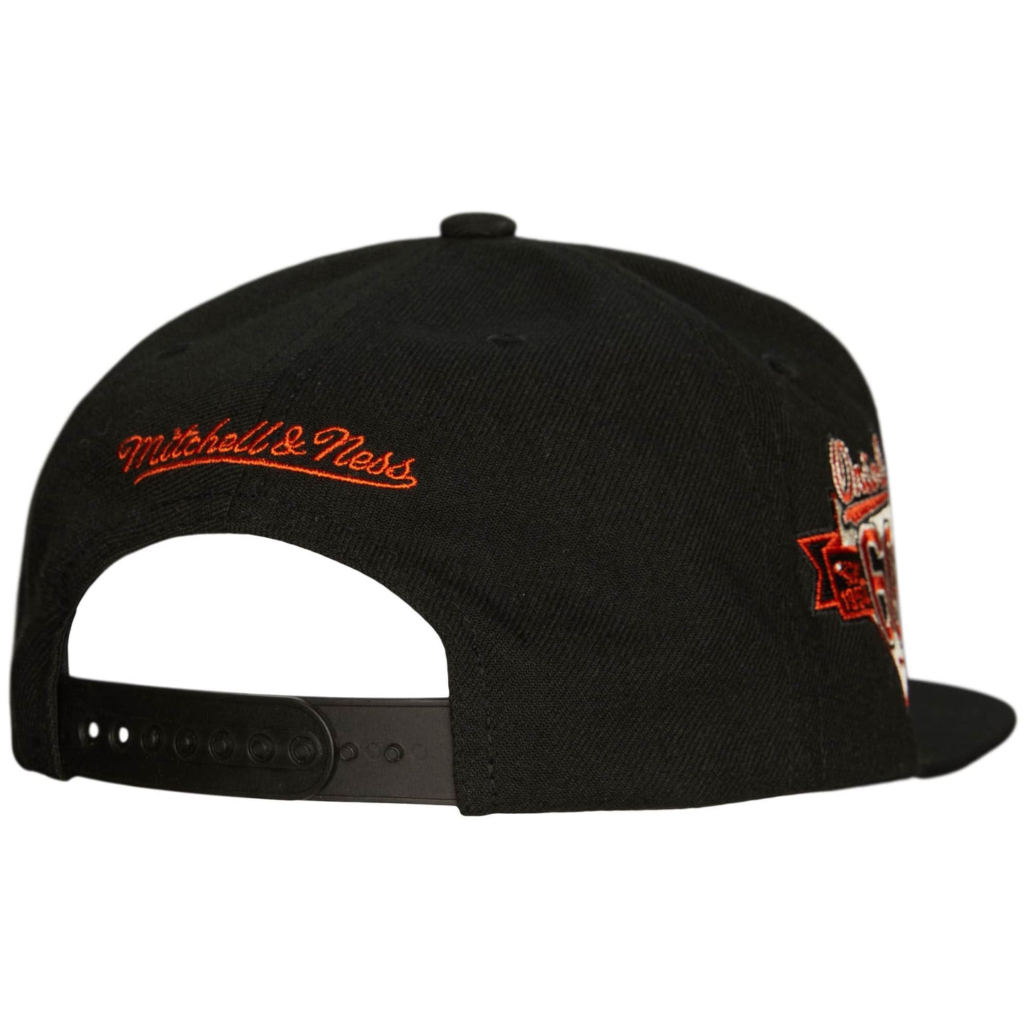 Baltimore Orioles MLB Mitchell & Ness Team Classic Snapback Coop - Black