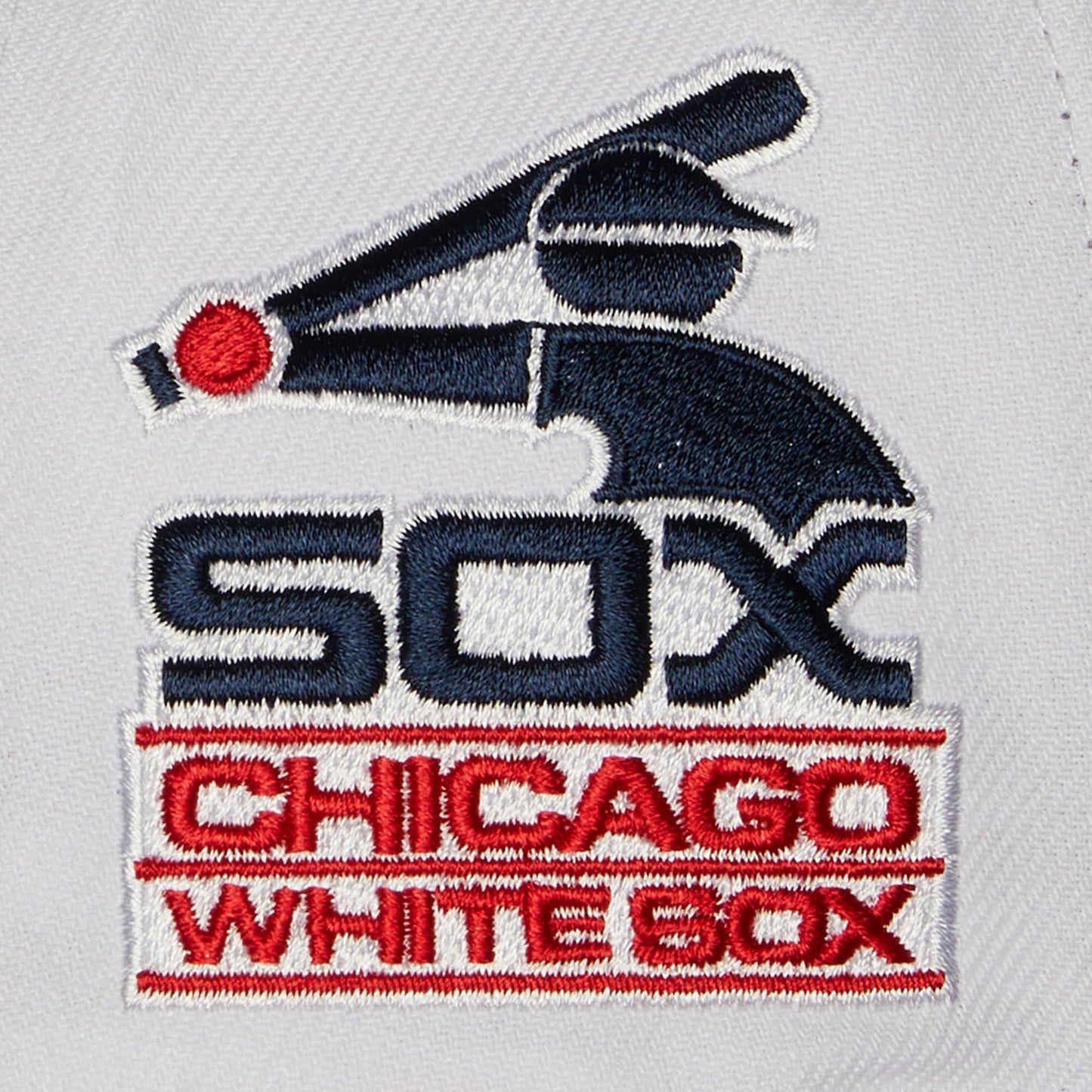 Chicago White Sox MLB Mitchell & Ness Evergreen Pro Snapback Coop - White