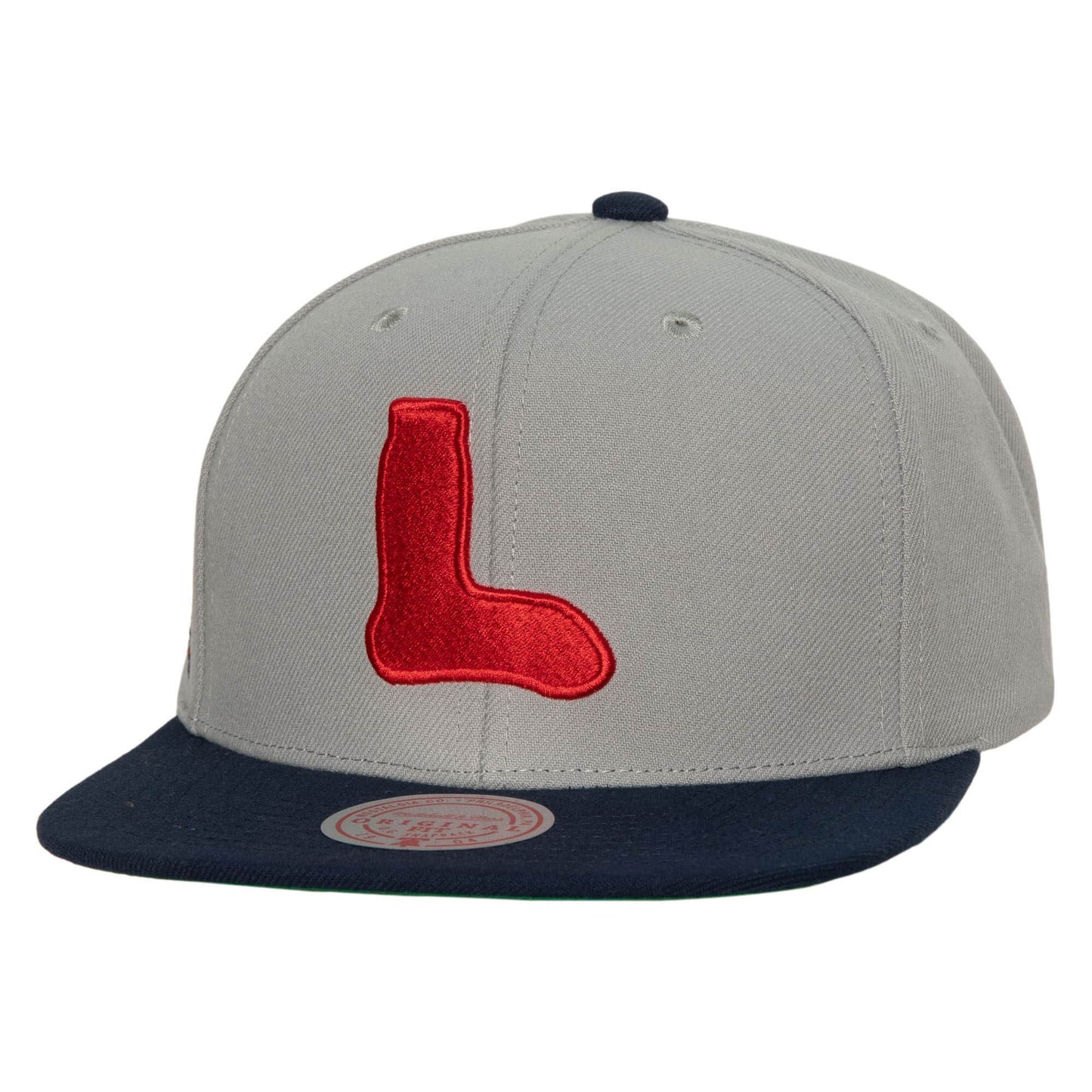 Boston Red Sox MLB Mitchell & Ness Evergreen Snapback Coop - Grey