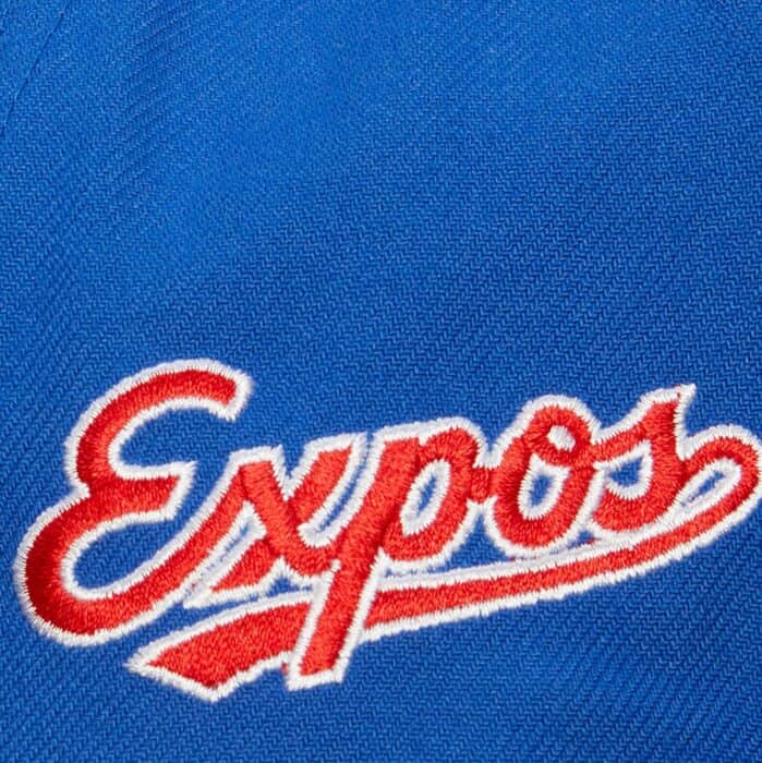 Montreal Expos Mitchell & Ness Evergreen Snapback Coop - Blue