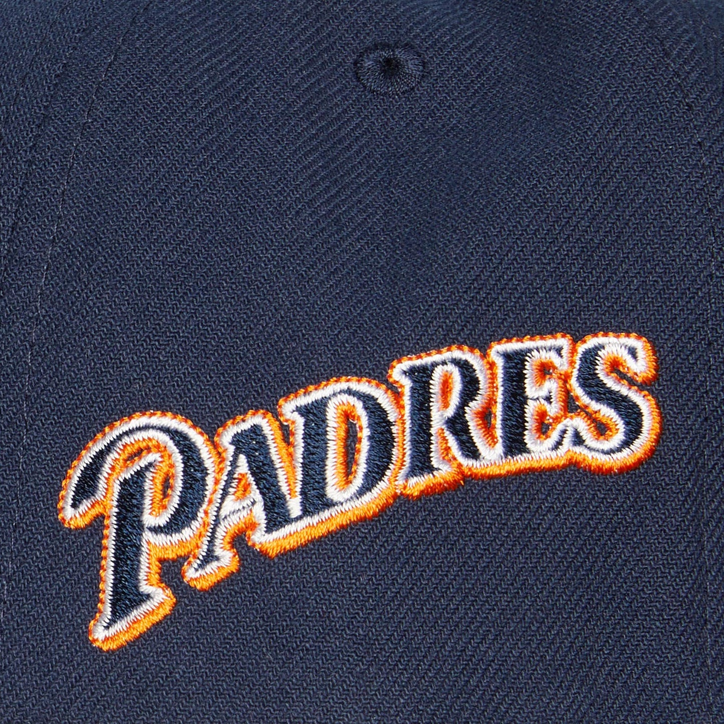 San Diego Padres MLB Mitchell & Ness Evergreen Snapback Coop - Navy