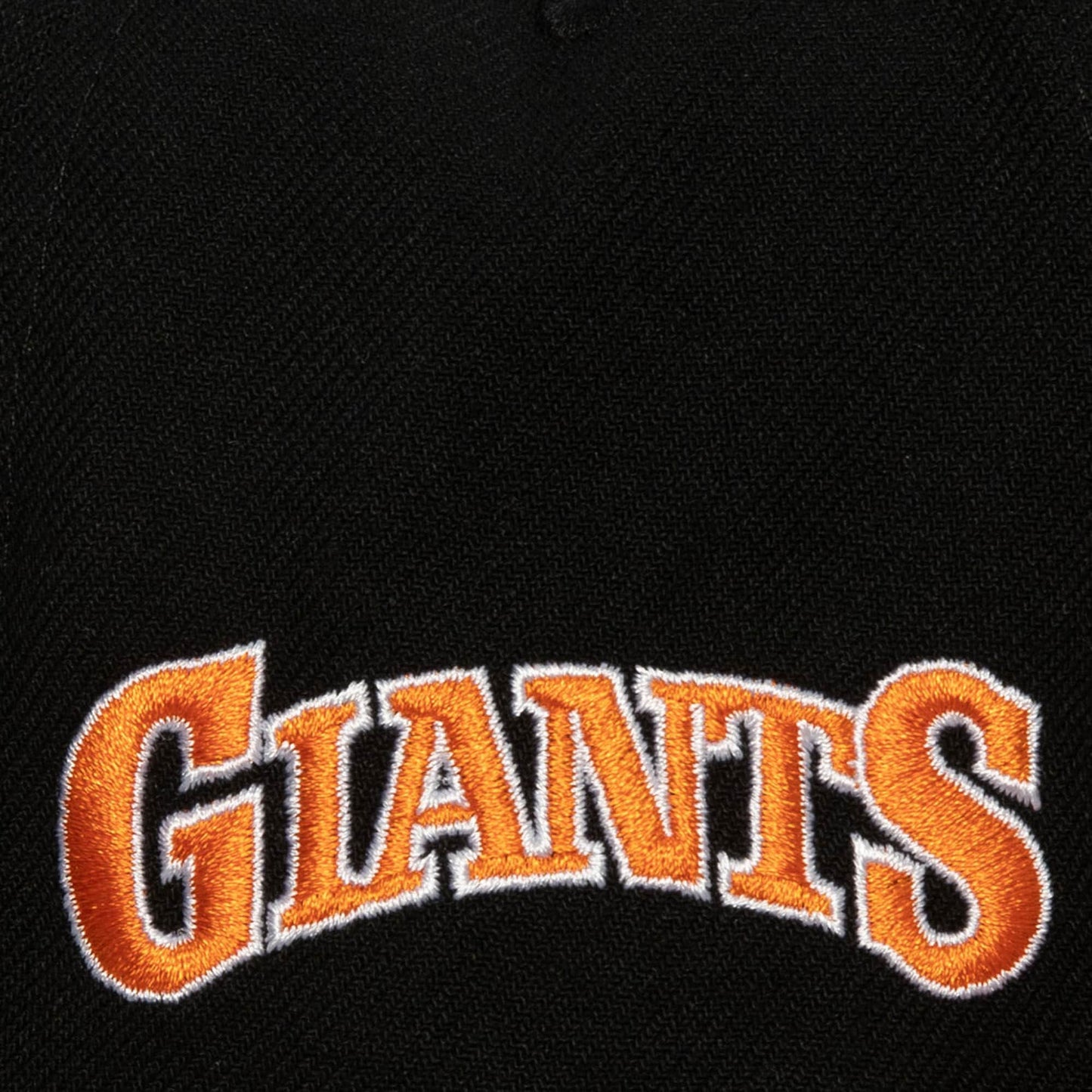 San Francisco Giants MLB Mitchell & Ness Evergreen Snapback Coop - Black