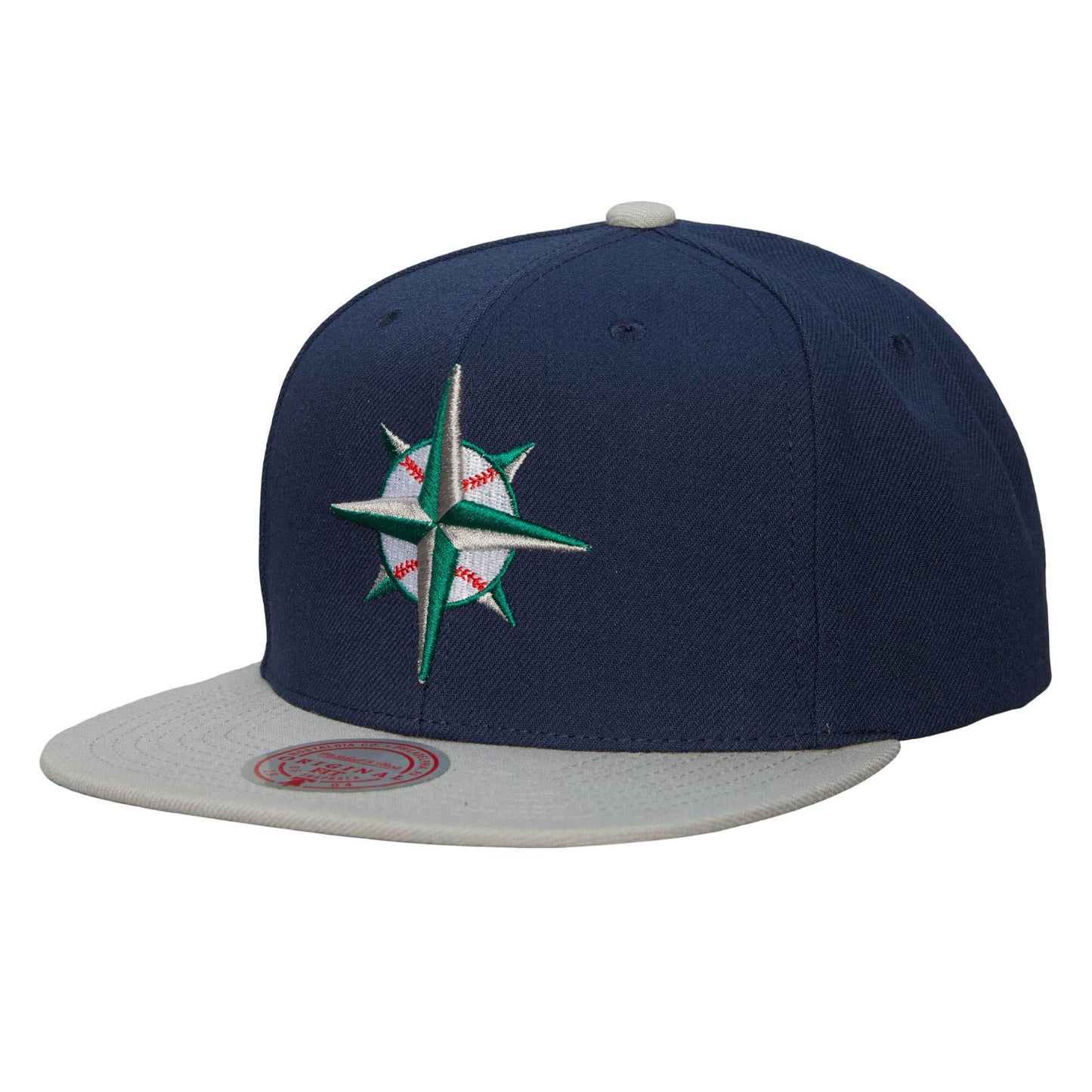 Seattle Mariners MLB Mitchell & Ness Evergreen Snapback Coop - Navy