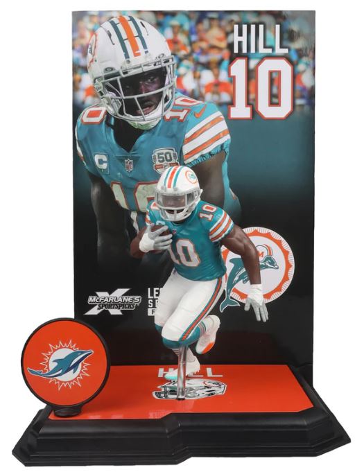 Tyreek Hill #10 (Miami Dolphins) NFL 7" Posed Figure