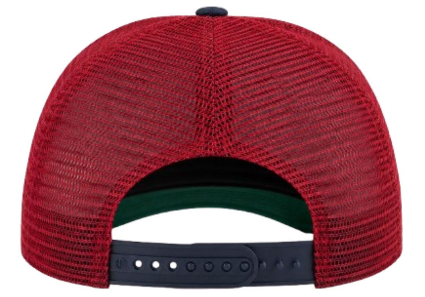 '47 NHL Montreal Canadiens Retro Stripe Hitch Mesh Trucker Adjustable Hat - Red/Navy