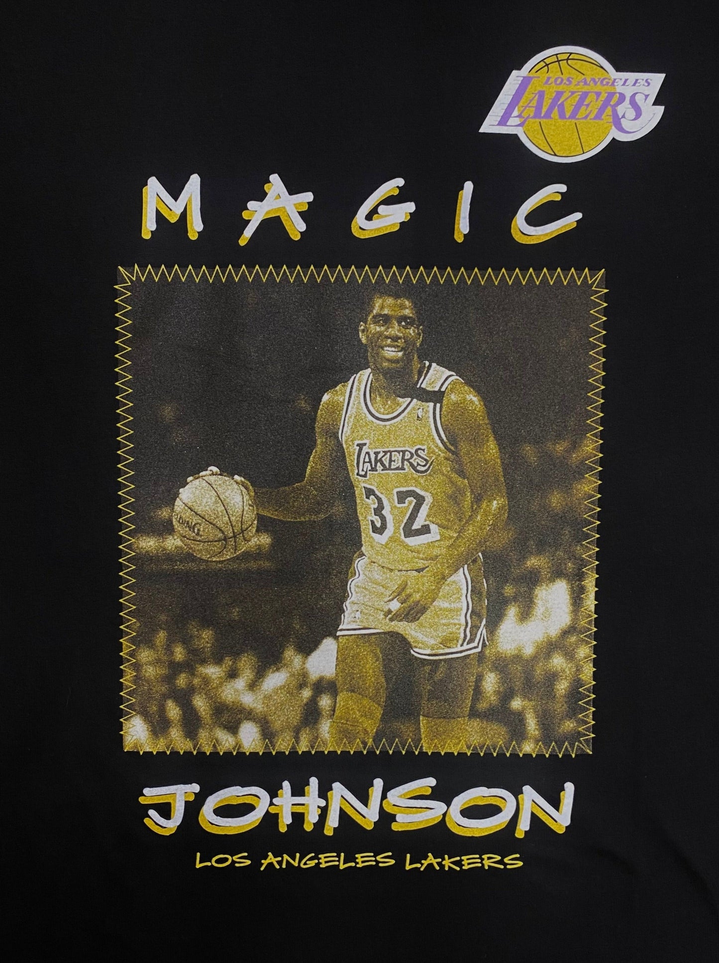 Mitchell & Ness Heavyweight Premium Player Tee  NBA Los Angeles Lakers Ervin "Magic" Johnson