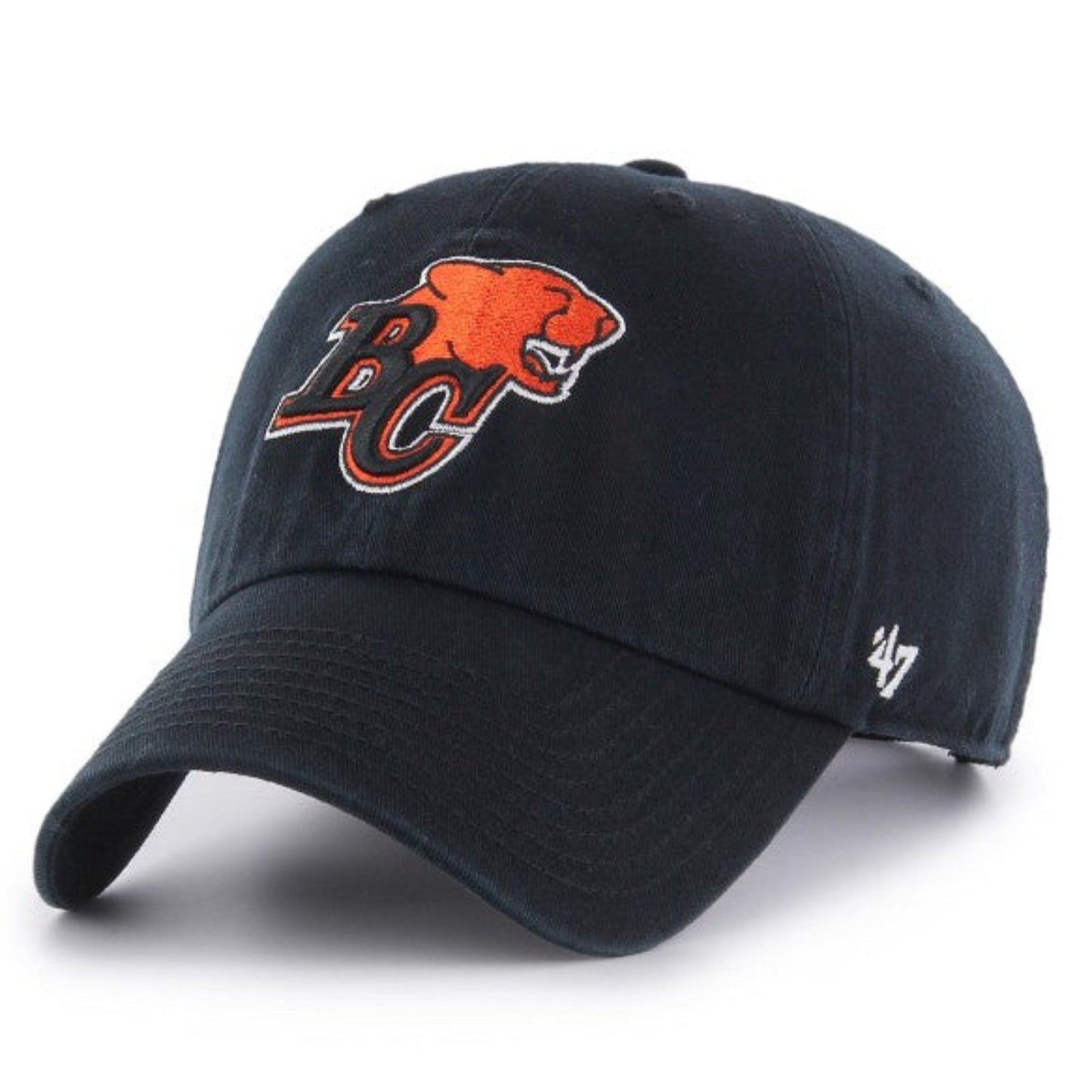 47 CFL BC Lions Clean Up Adjustable Cap - Black