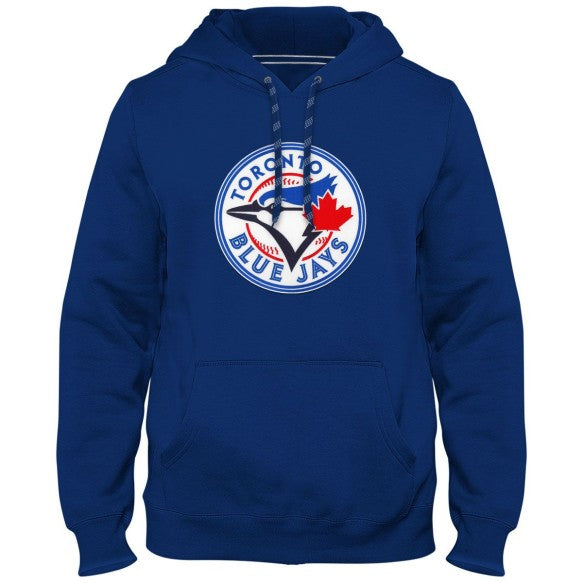 Toronto Blue Jays MLB Express Twill Logo Hoodie - Royal Blue