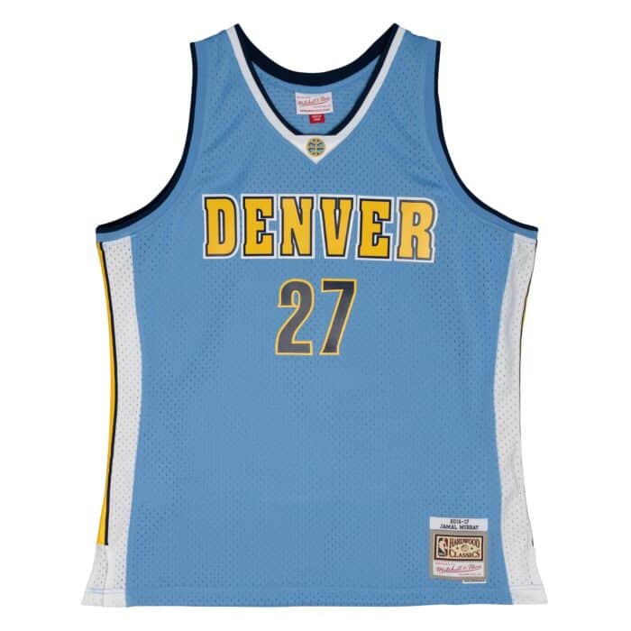 Mitchell & Ness Men's NBA Denver Nuggets Jamal Murray 2016/17 Hardwood Classics Swingman Jersey - Powder Blue
