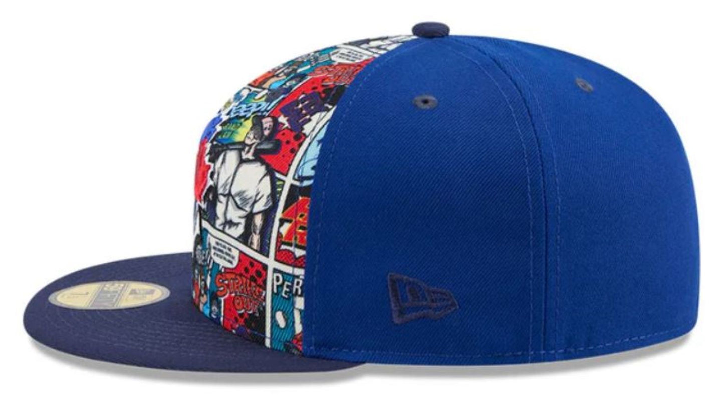 New Era 59FIFTY MLB Toronto Blue Jays 2025 Diamond Hero Edition Two Tone Fitted Hat - Blue