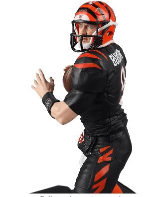 Joe Burrow #9 (Cincinnati Bengals) NFL 7" Posed Figure