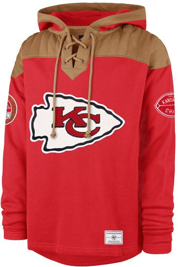 '47 NFL Kansas City Chiefs Golden Age Wingback Lacer - Red