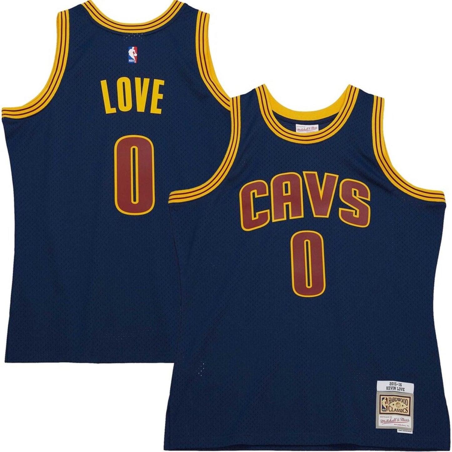 Mitchell & Ness NBA Cleveland Cavaliers Kevin Love #0 2015-16 HWC Swingman Jersey - Navy