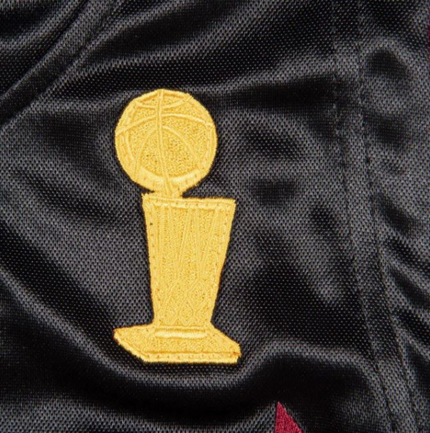 Mitchell & Ness Men's NBA Shaquille O'Neal Miami Heat 2006 FINALS AUTHENTIC Jersey - Black