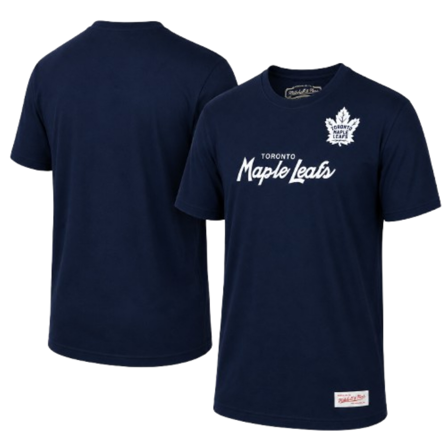 Mitchell & Ness NHL Toronto Maple Leafs Team Script T-Shirt - Navy