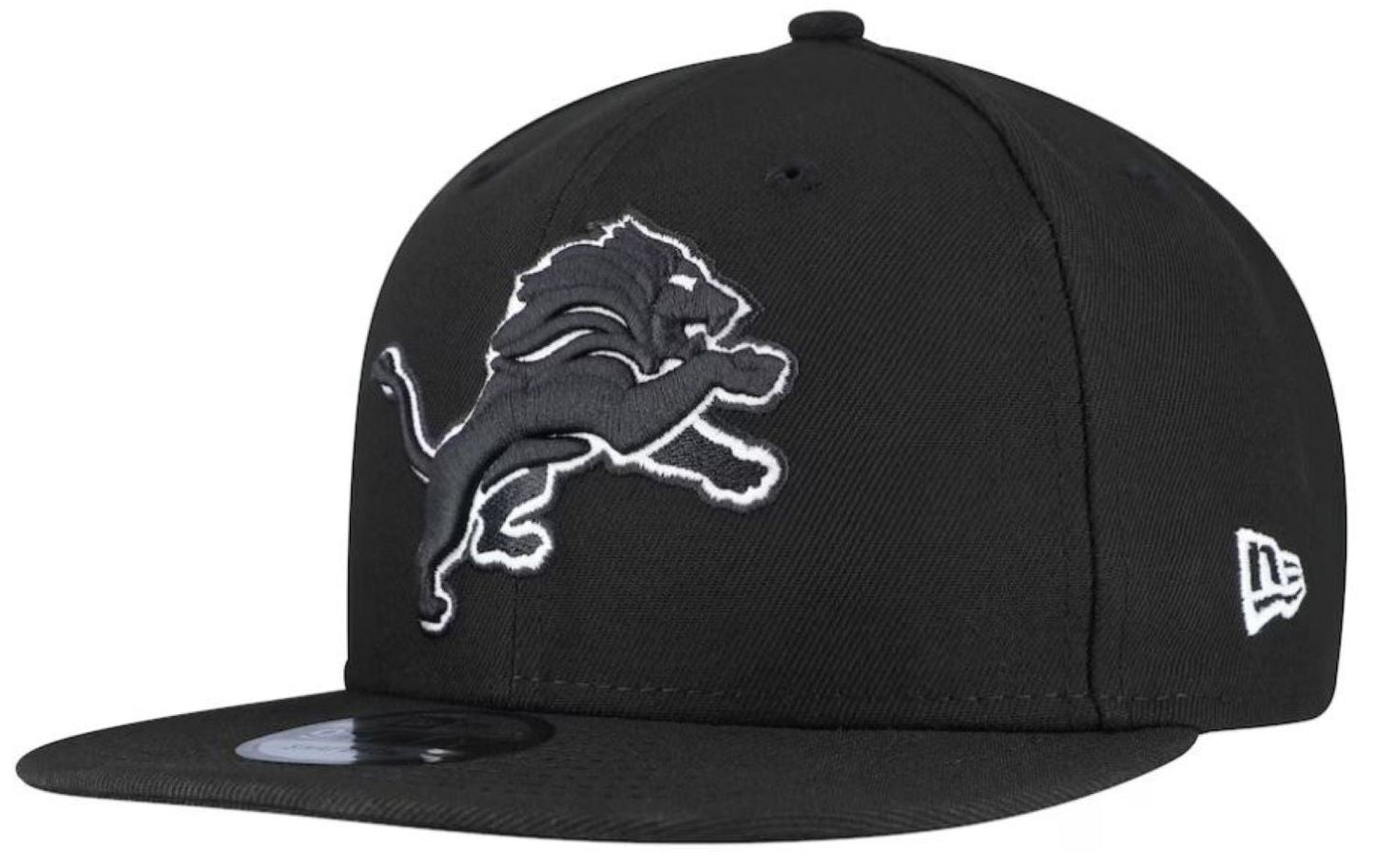 New Era 9FIFTY NFL Detroit Lions Adjustable Snapback Cap - Black/White