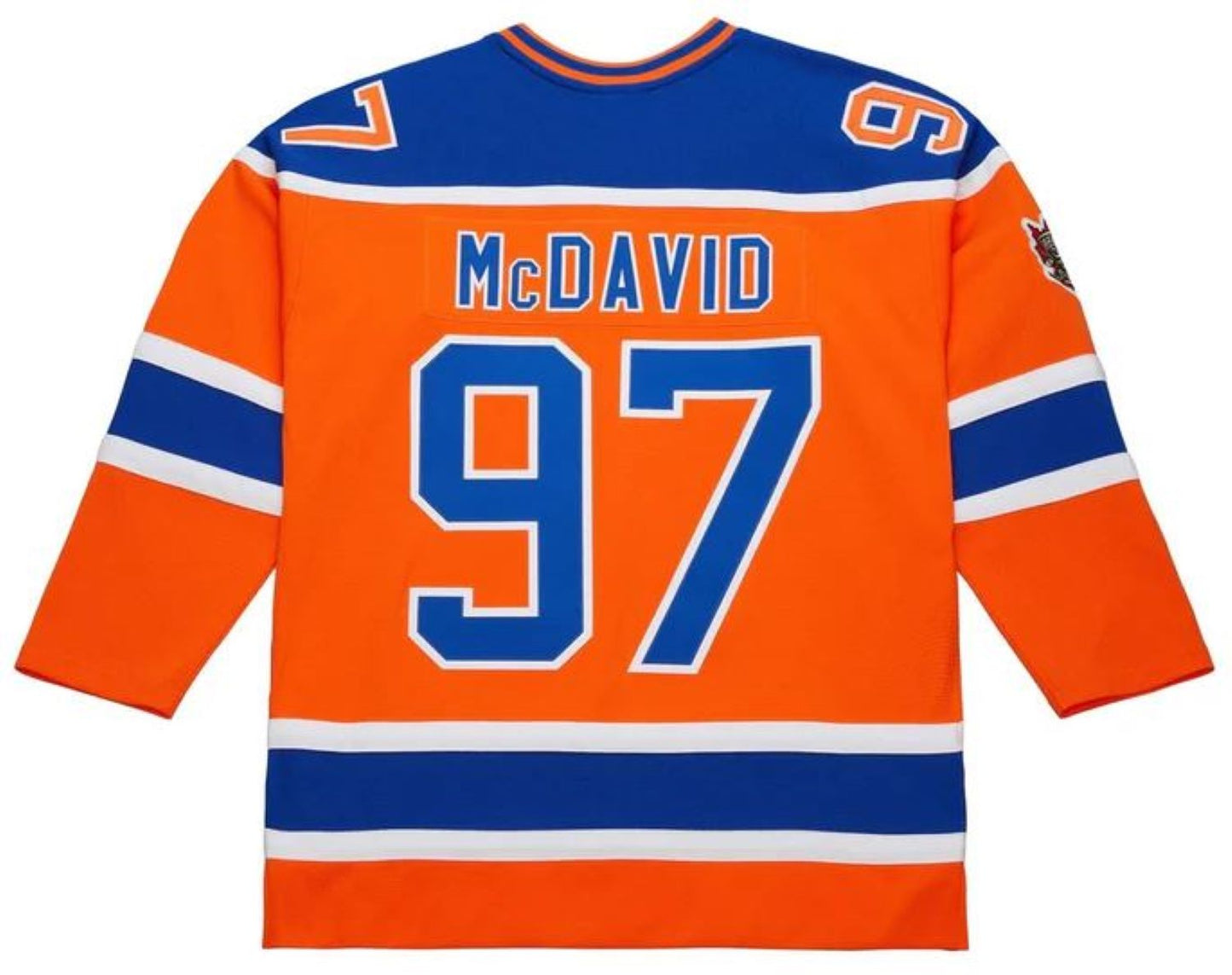 Mitchell & Ness NHL Edmonton Oilers Connor McDavid #97 2016 Heritage Power Play Jersey - Orange