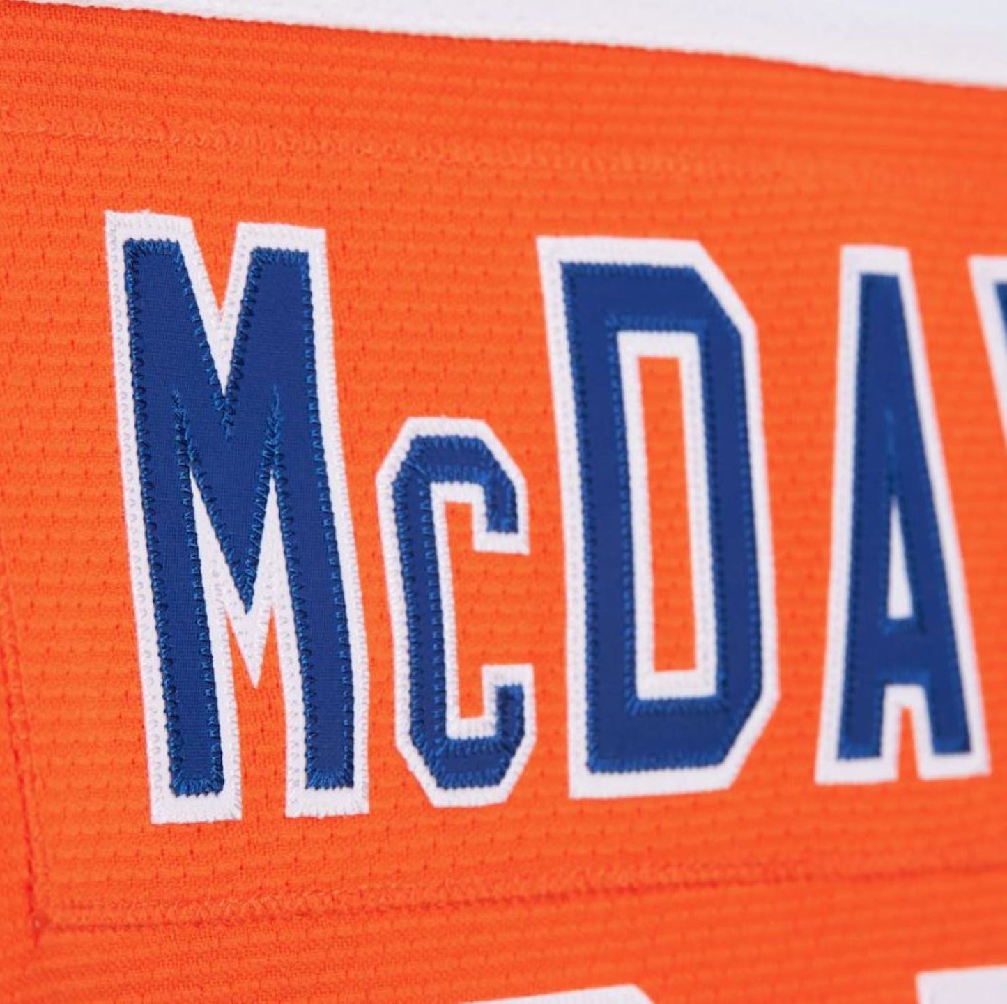 Mitchell & Ness Youth NHL Edmonton Oilers Connor McDavid #97 2016 Heritage Power Play Jersey - Orange