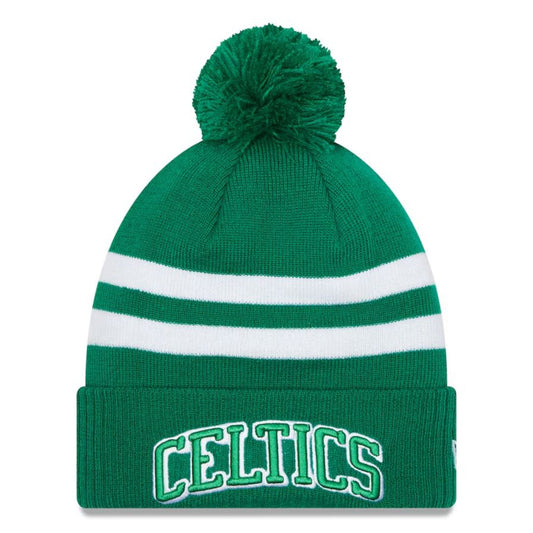New Era NBA Boston Celtics 2021-22 City Edition Knit Hat - Green