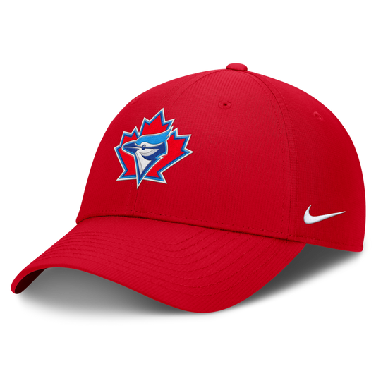 Nike MLB Toronto Blue Jays Cooperstown Logo Adjustable Club Cap - Red