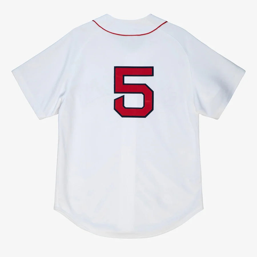 Mitchell & Ness MLB Boston Red Sox Nomar Garciaparra Cooperstown Collection Authentic Jersey - White