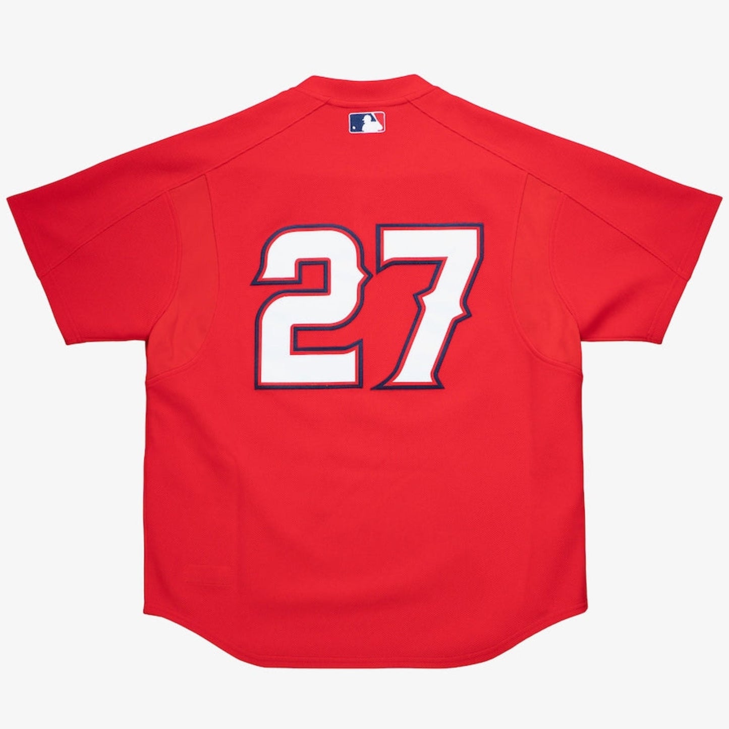Men's Vladimir Guerrero Red Anaheim Angels Cooperstown Collection 2004 Authentic Batting Practice Player Jersey