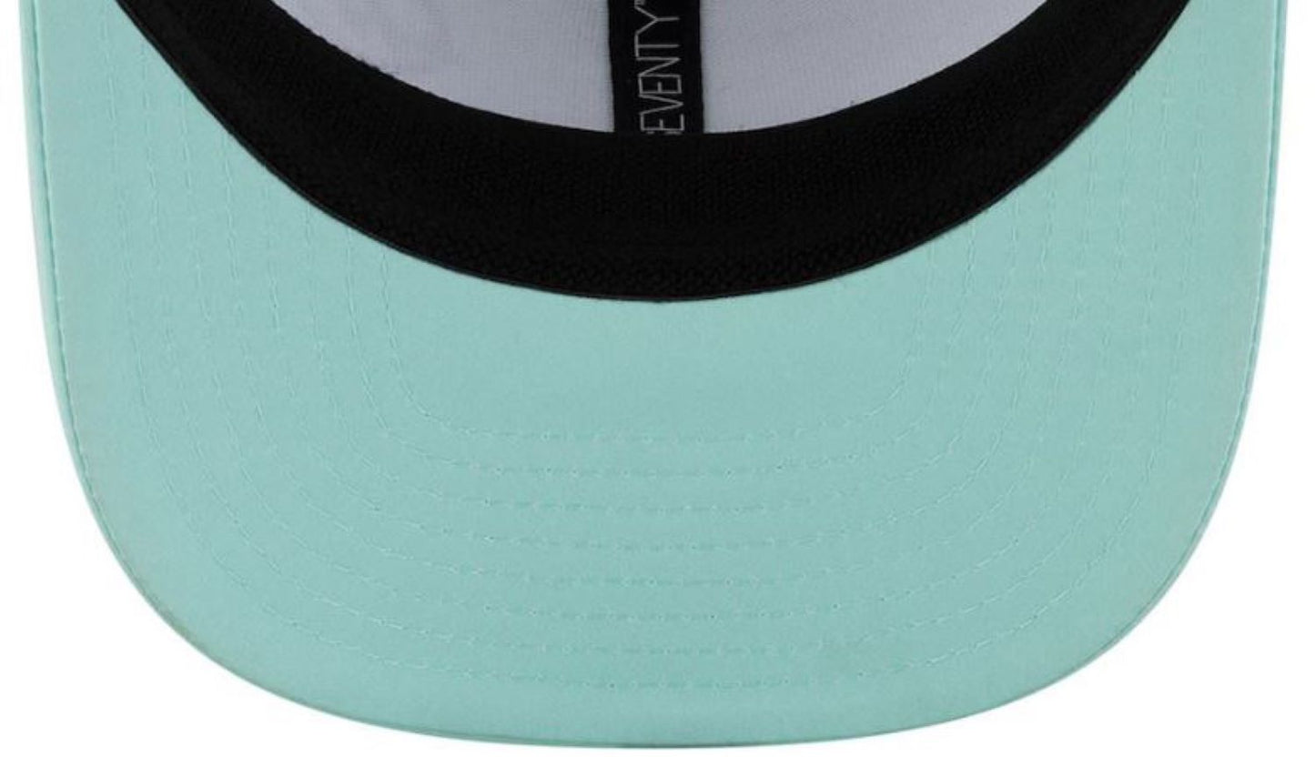 New Era 9SEVENTY MoneyGram Haas F1 Team 2025 Miami Grand Prix Adjustable Hat - Turquoise
