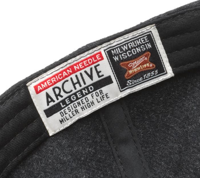 American Needle Miller High Life Archive Legend Adjustable Hat