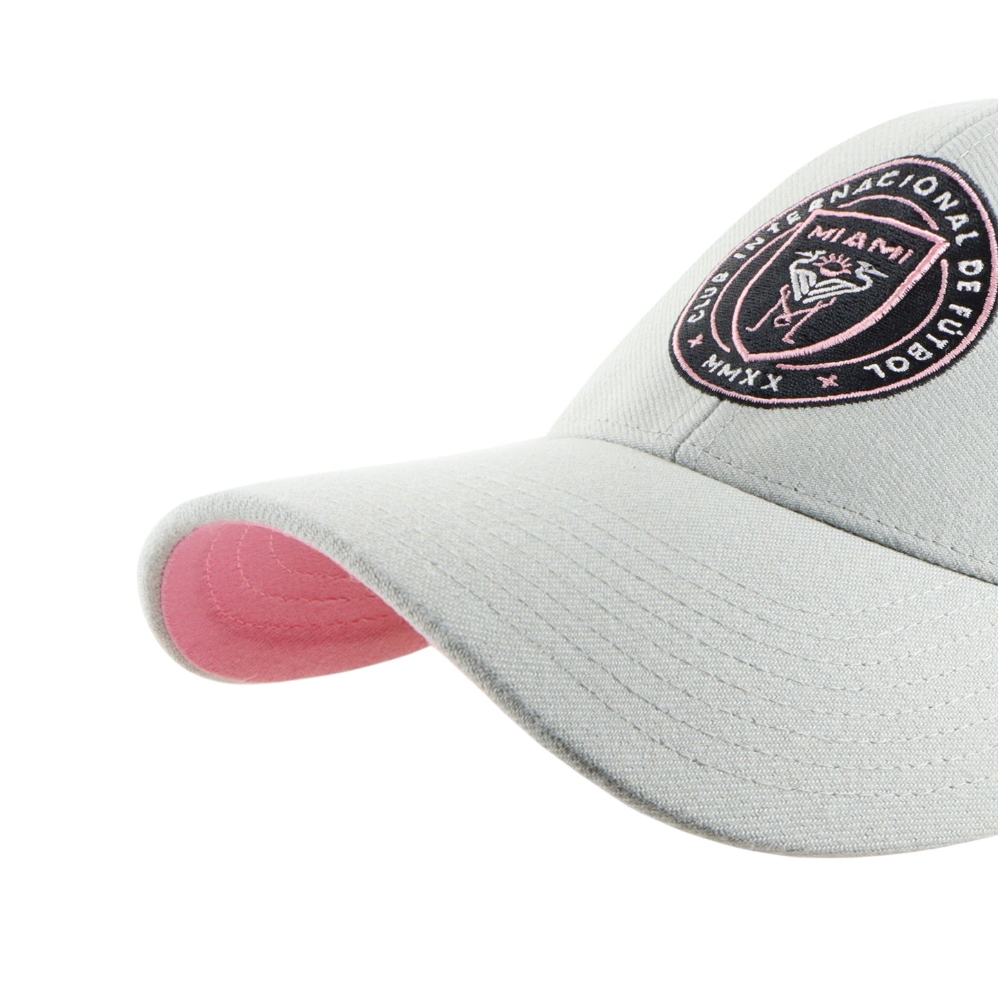 '47 MVP MLS Inter Miami CF Ballpark Adjustable Snapback Hat - Grey