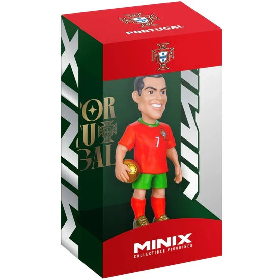 MINIX Cristiano Ronaldo #7 Portugal World Cup Collectible Figurine