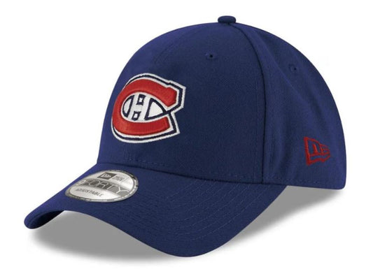 New Era 9FORTY NHL Montreal Canadiens Adjustable Snapback Hat - Navy