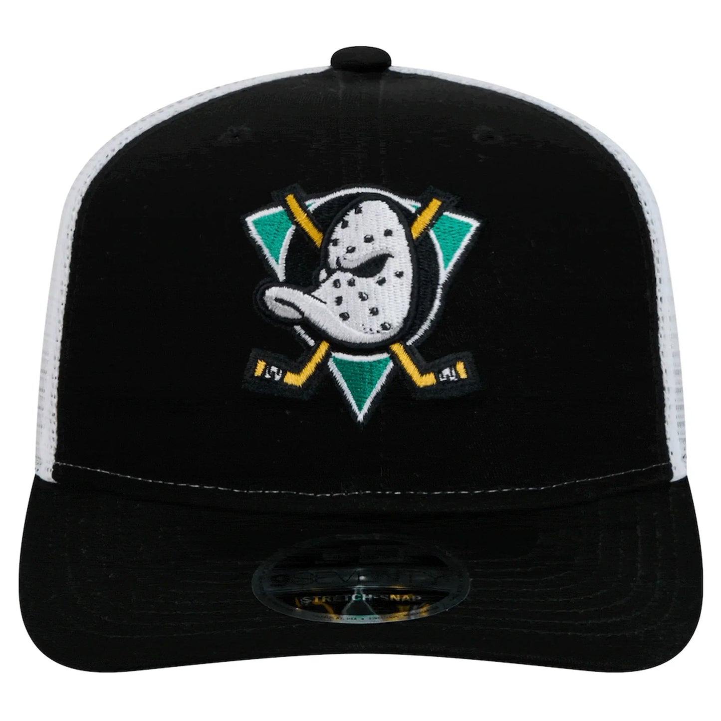 New Era 9SEVENTY NHL Anaheim Ducks Stretch-Snap Adjustable Hat - Black