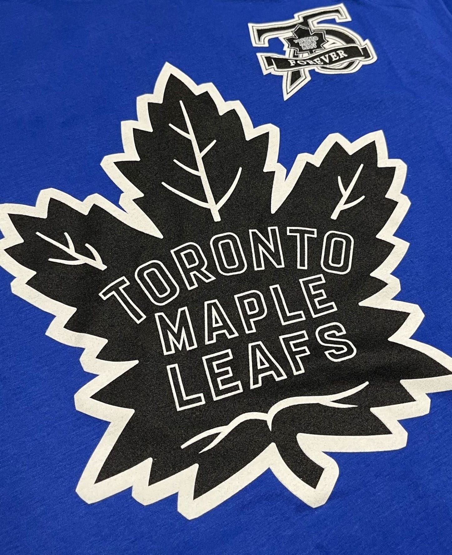 Mitchell & Ness NHL Toronto Maple Leafs 75 Forever Tee - Blue