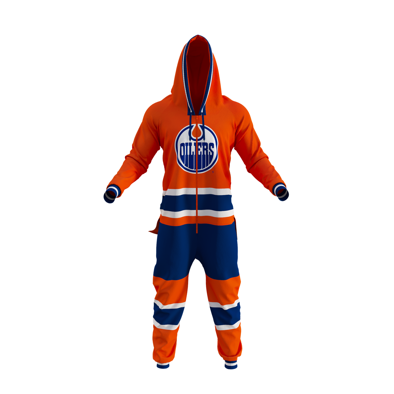 Hockey Sockey NHL Edmonton Oilers Onesie - Orange/Blue
