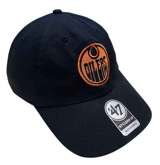 '47 Clean Up NHL Edmonton Oilers 1979 Adjustable Hat - Black