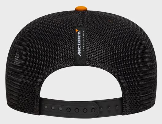 New Era 9SEVENTY Formula 1 Mclaren Oscar Piastri #81 Adjustable Mesh Back Snapback Hat - Papaya