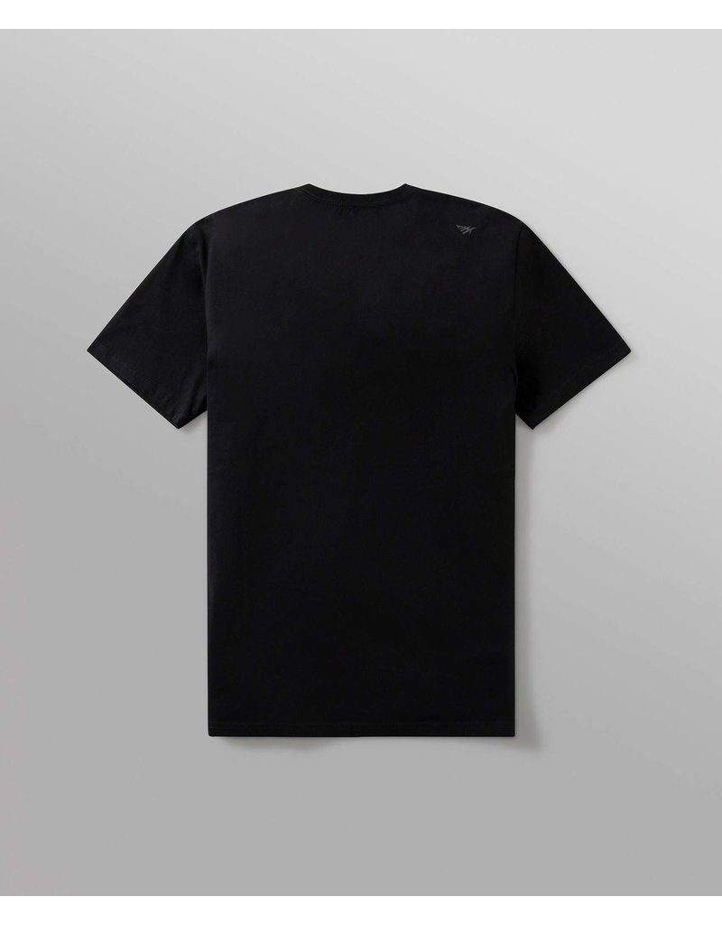PAPER PLANE FORWARD MOTION TEE BLACK